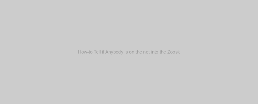 How-to Tell if Anybody is on the net into the Zoosk